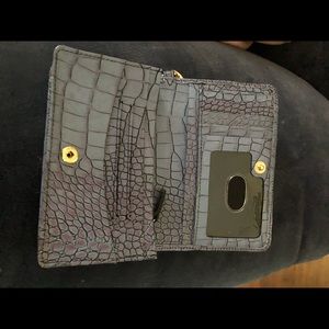 Brahmin phone wristlet